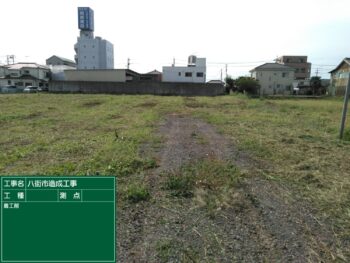 八街市　八街字北側宅地造成工事 【浸透貯留槽】